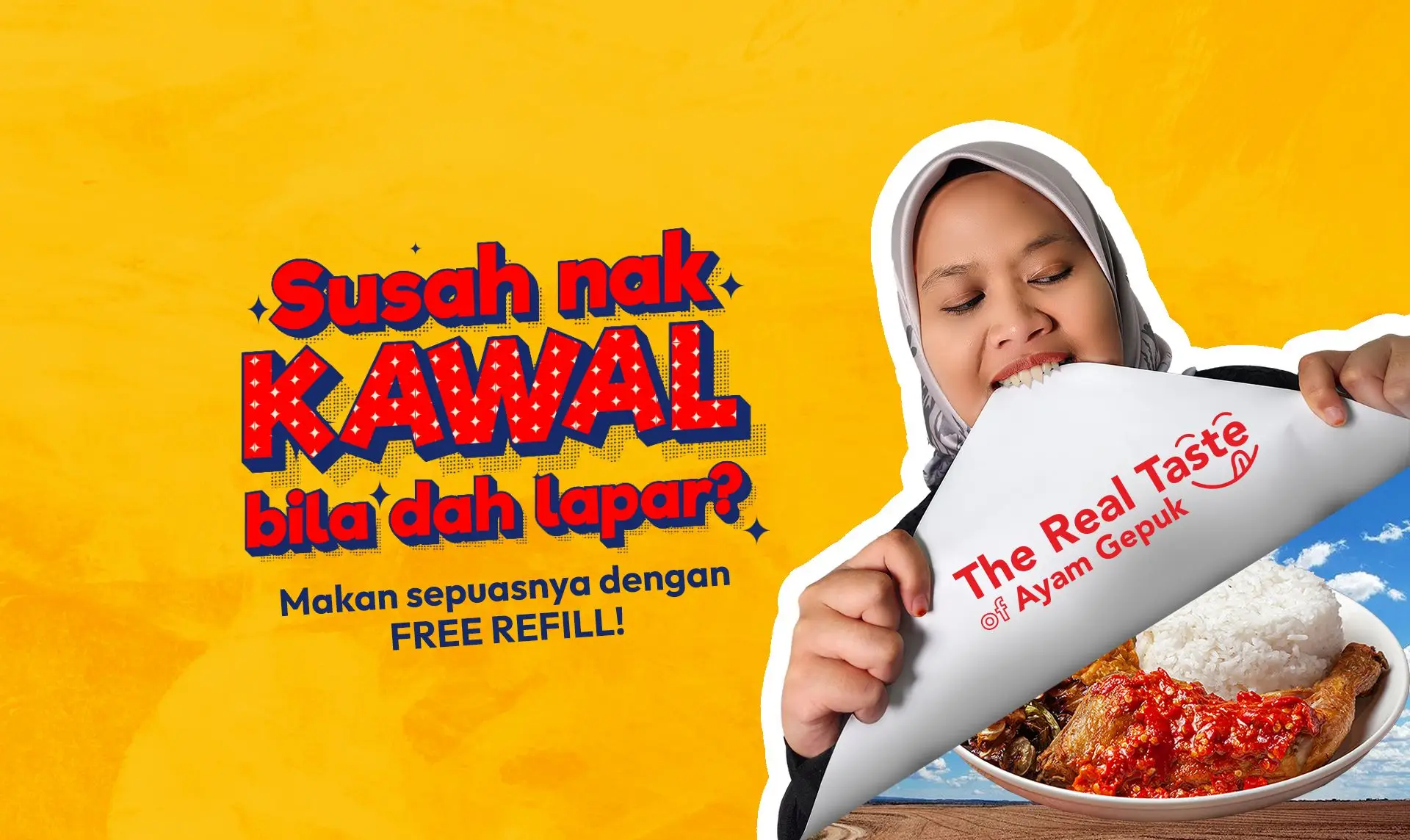 Susah nak KAWAL bila dah lapar?